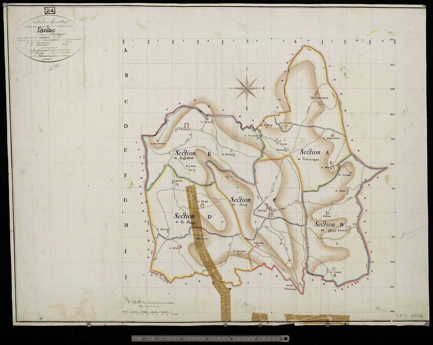 Fanlac - Tableau d'assemblage