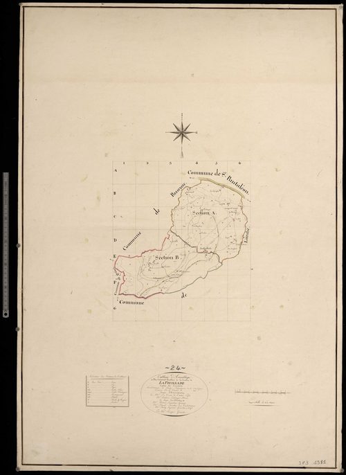 La Feuillade - Tableau d'assemblage