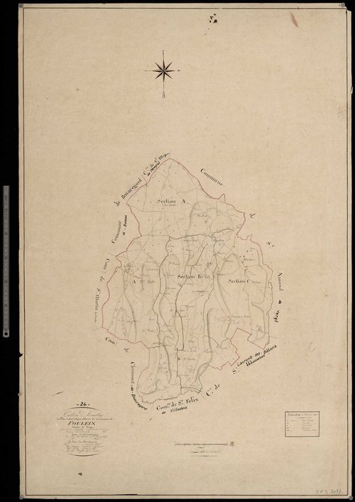 Fouleix - Tableau d'assemblage