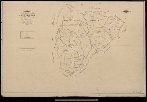 Gageac-et-Rouillac - Tableau d'assemblage