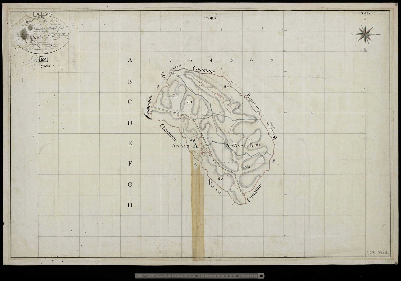 Hautefort - Tableau d'assemblage