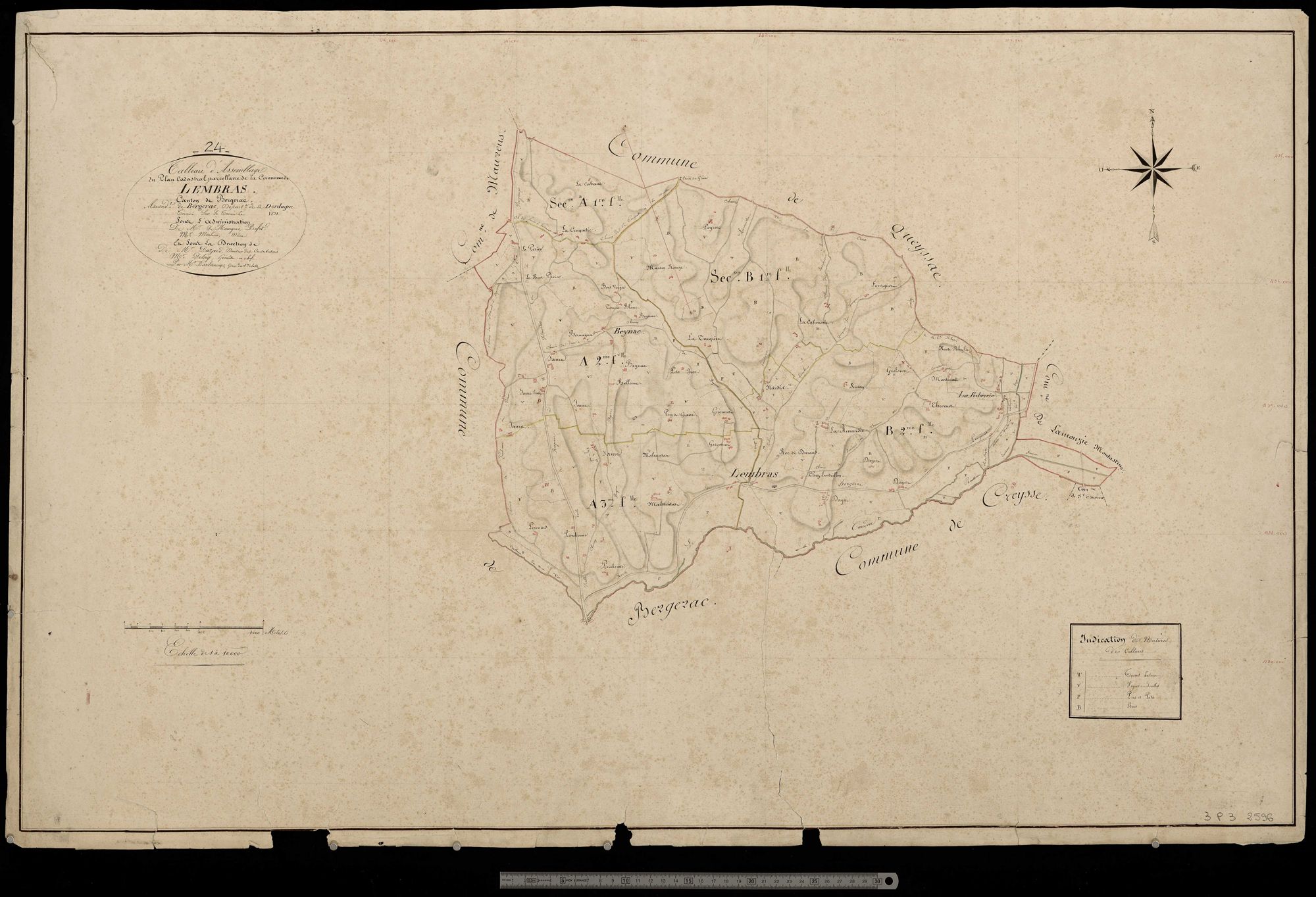 Lembras - Tableau d'assemblage