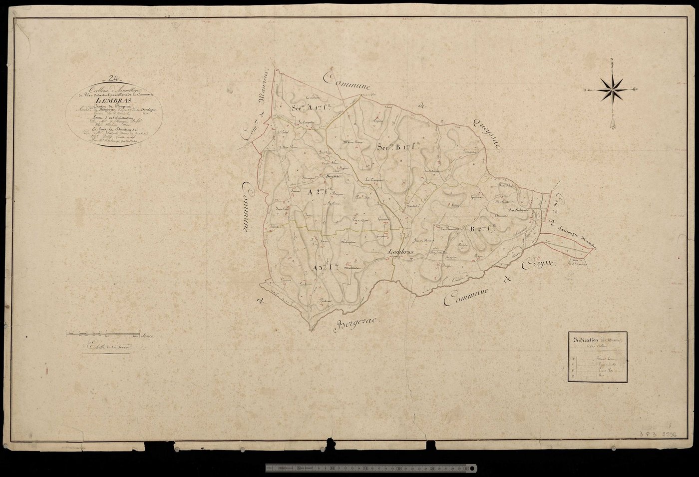 Lembras - Tableau d'assemblage