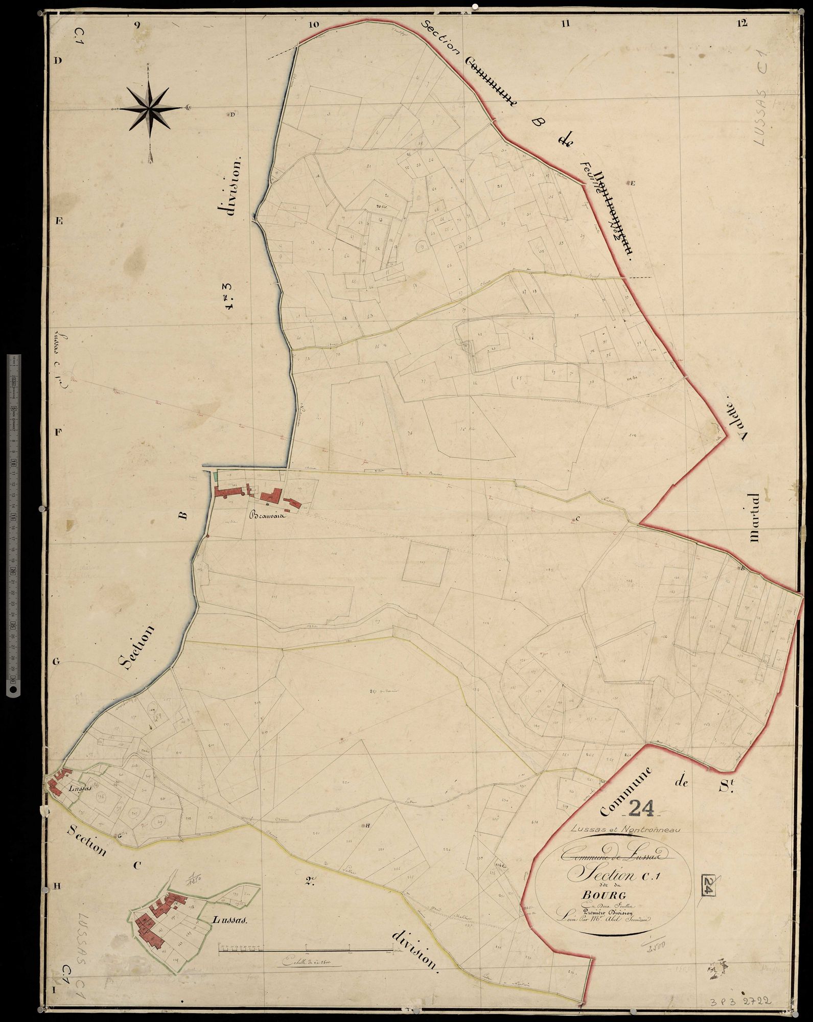 Lussas-et-Nontronneau - Le Bourg