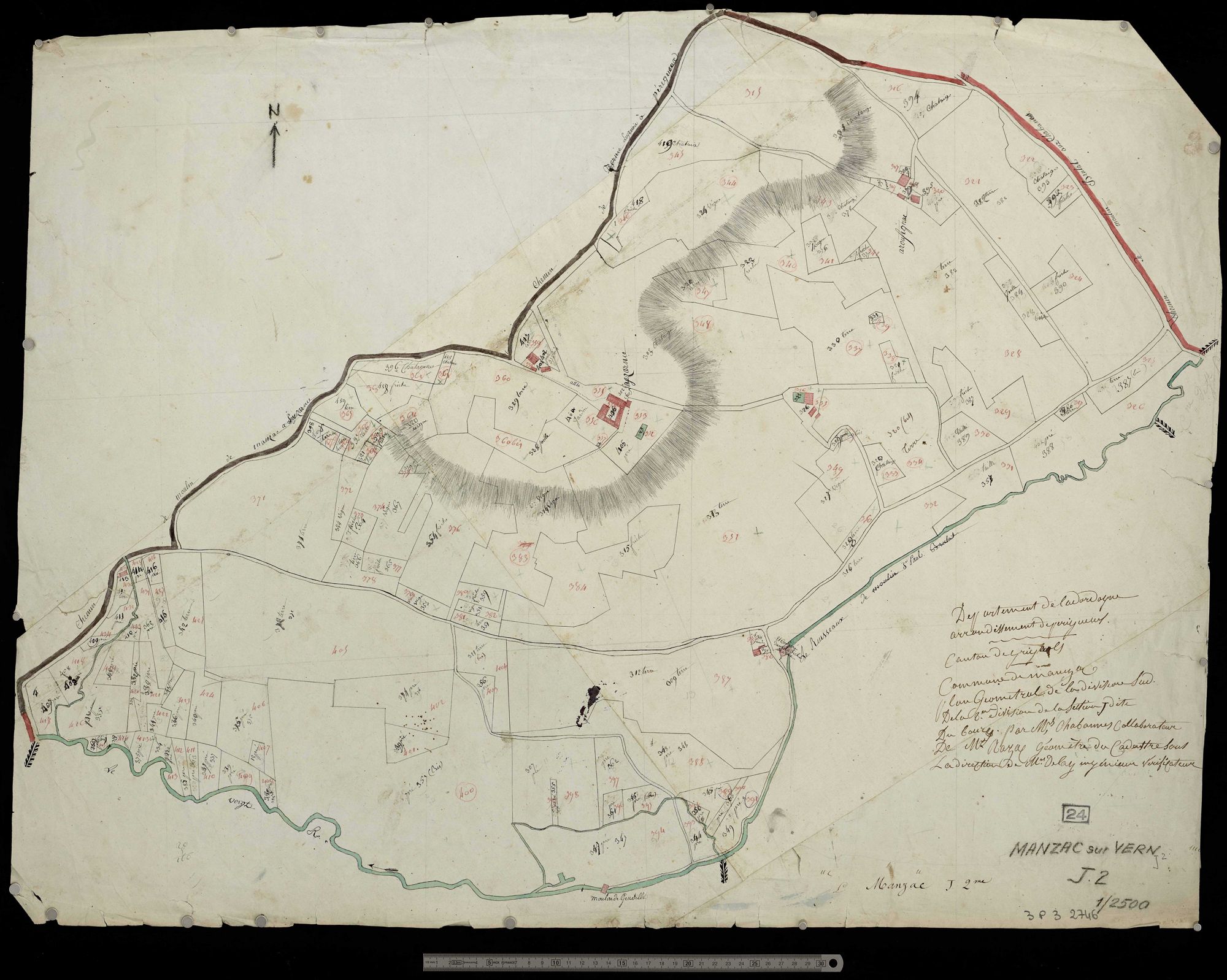 Manzac-sur-Vern - Le Bourg
