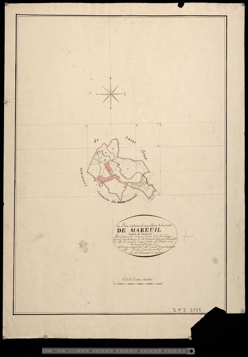 Mareuil - Tableau d'assemblage