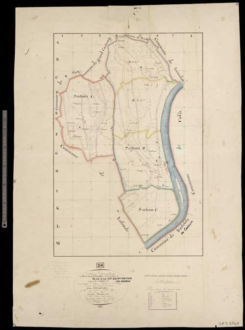 Mauzac-et-Grand-Castang - Tableau d'assemblage