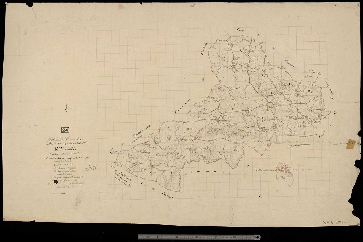 Mialet - Tableau d'assemblage