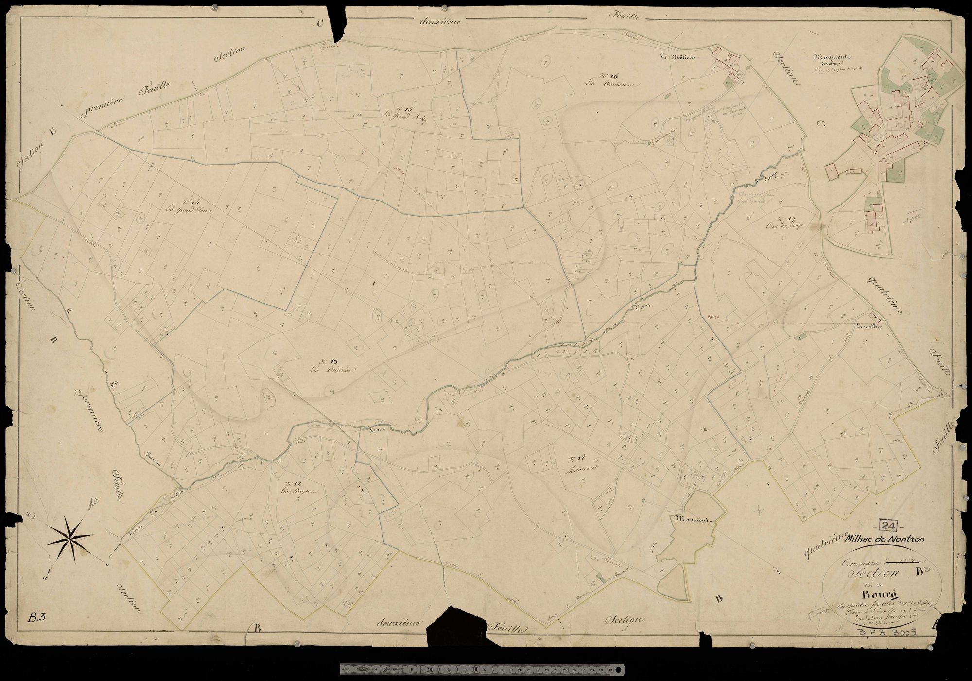 Milhac-de-Nontron - Le Bourg
