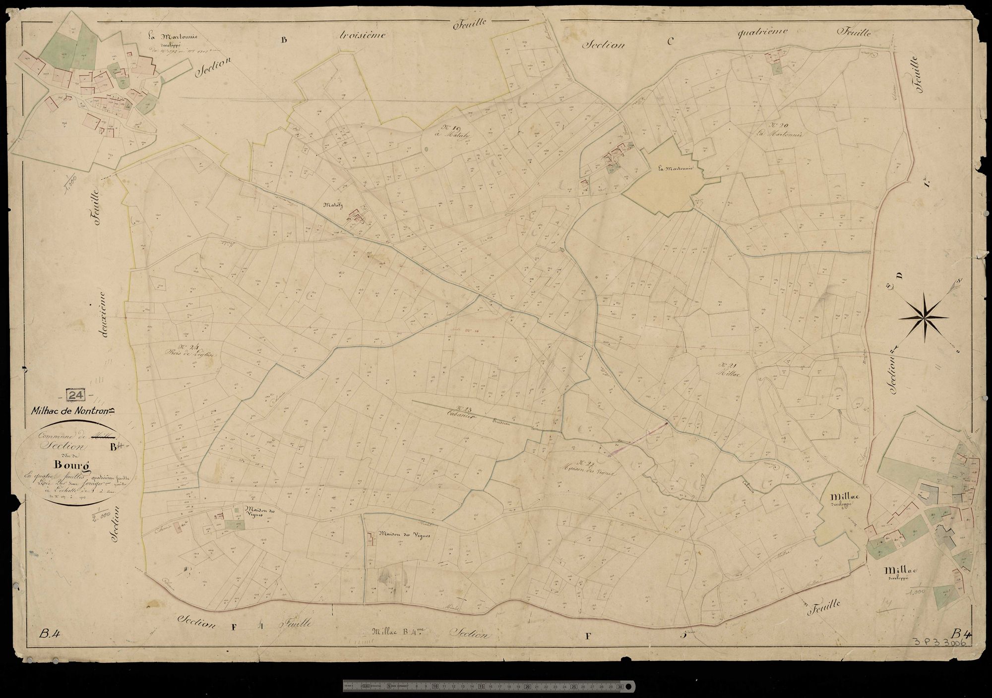 Milhac-de-Nontron - Le Bourg