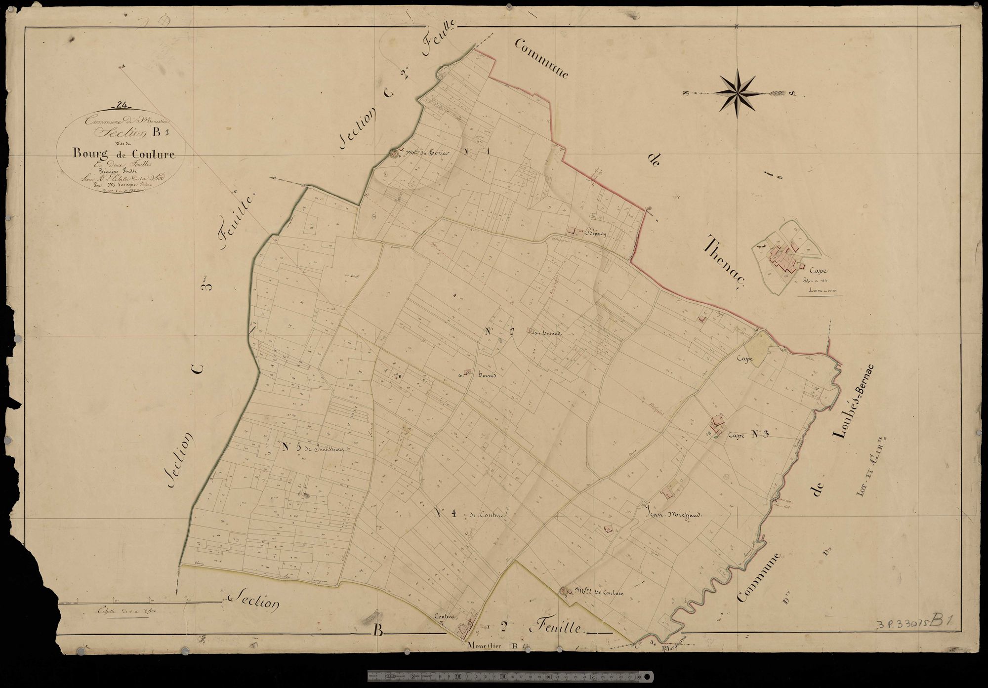 Monestier - Le Bourg de Couture