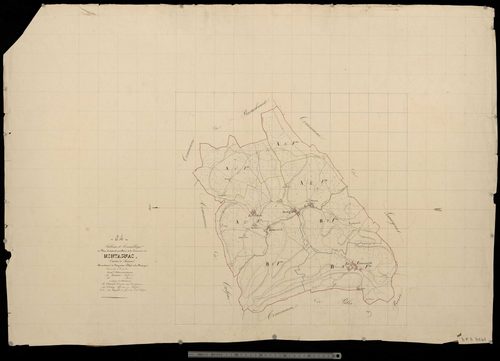 Montagnac-d'Auberoche - Tableau d'assemblage