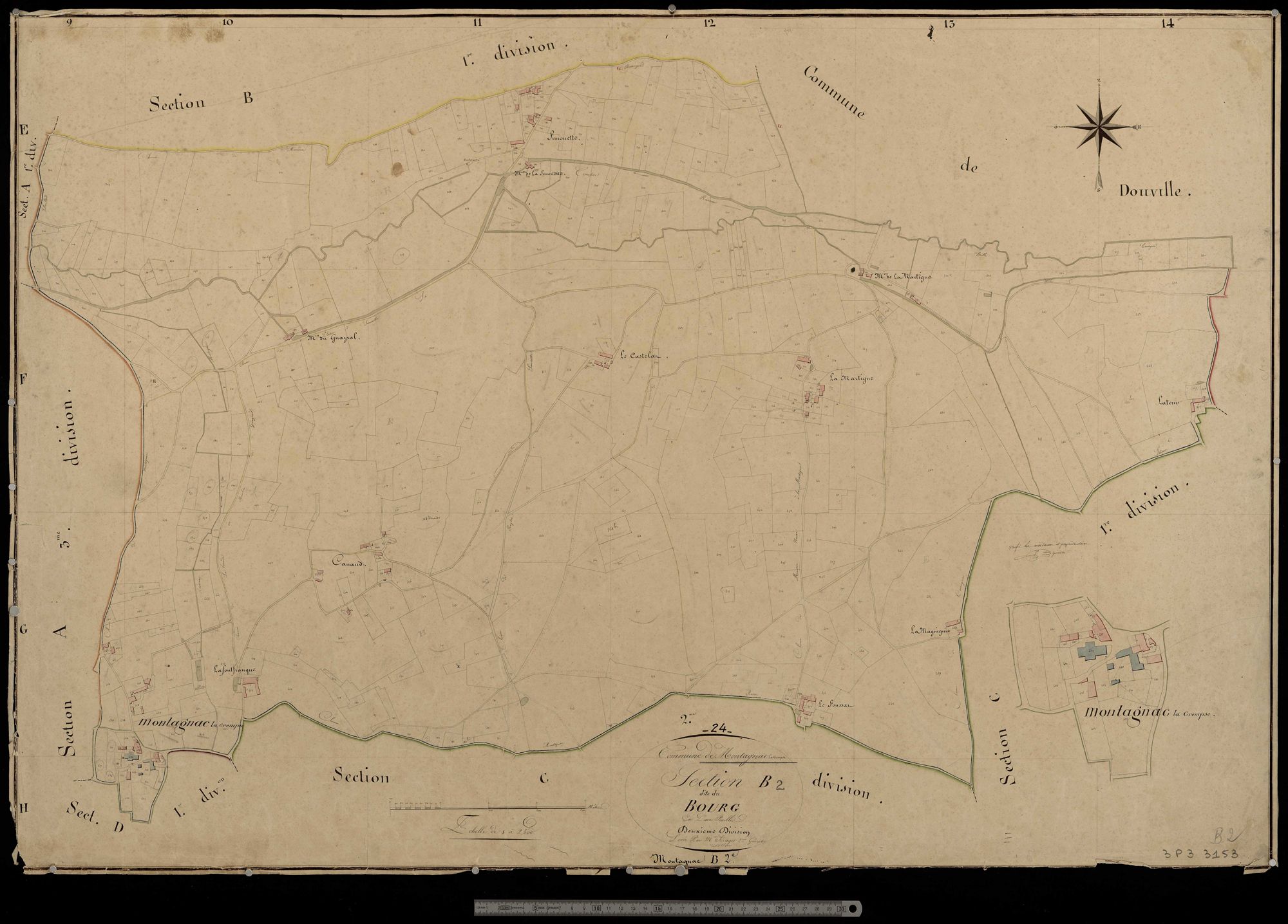 Montagnac-la-Crempse - Le Bourg