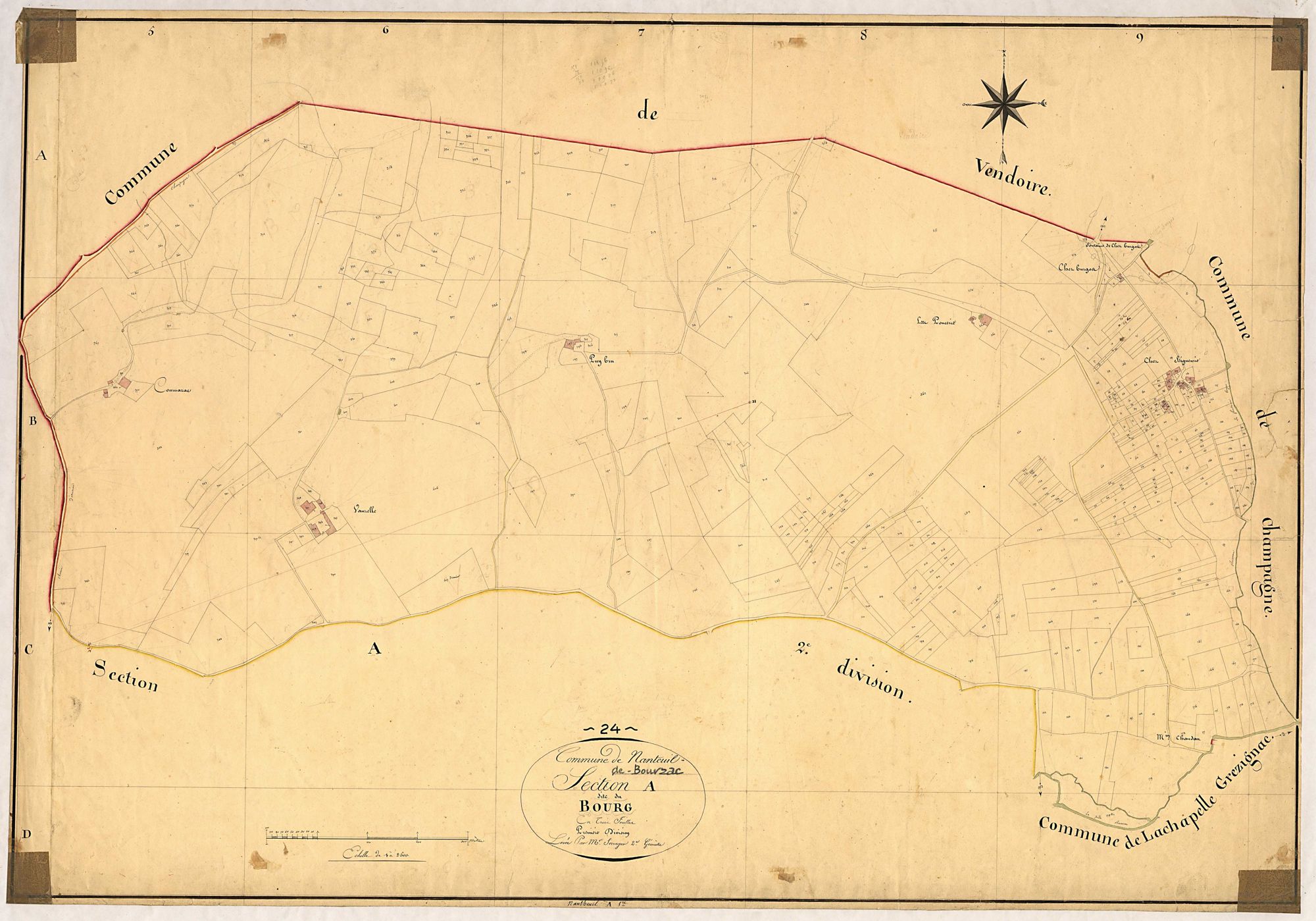 Nanteuil-Auriac-de-Bourzac - Le Bourg
