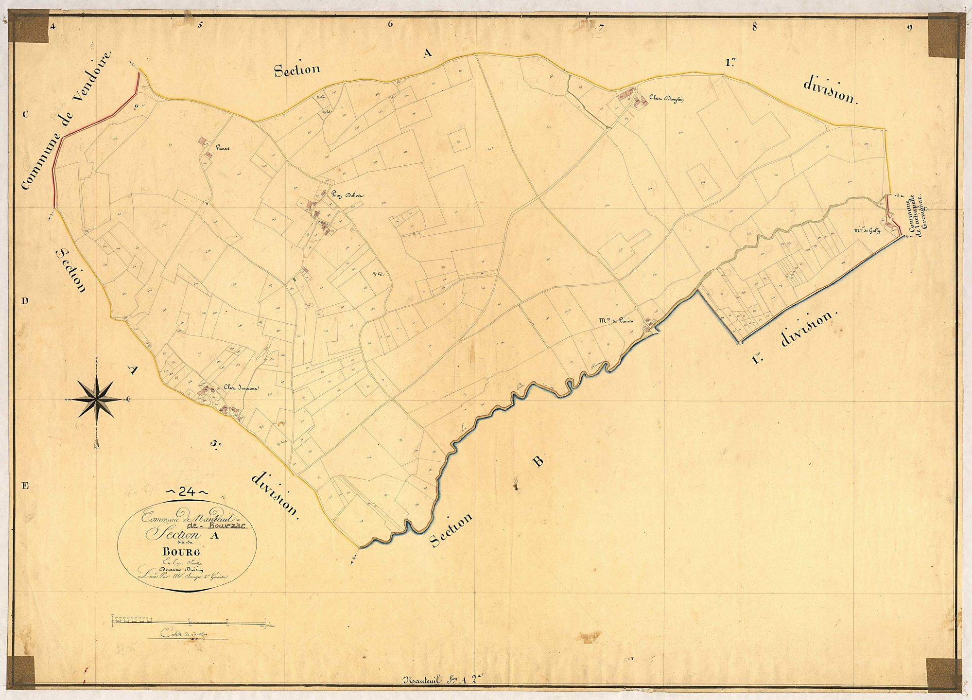 Nanteuil-Auriac-de-Bourzac - Le Bourg