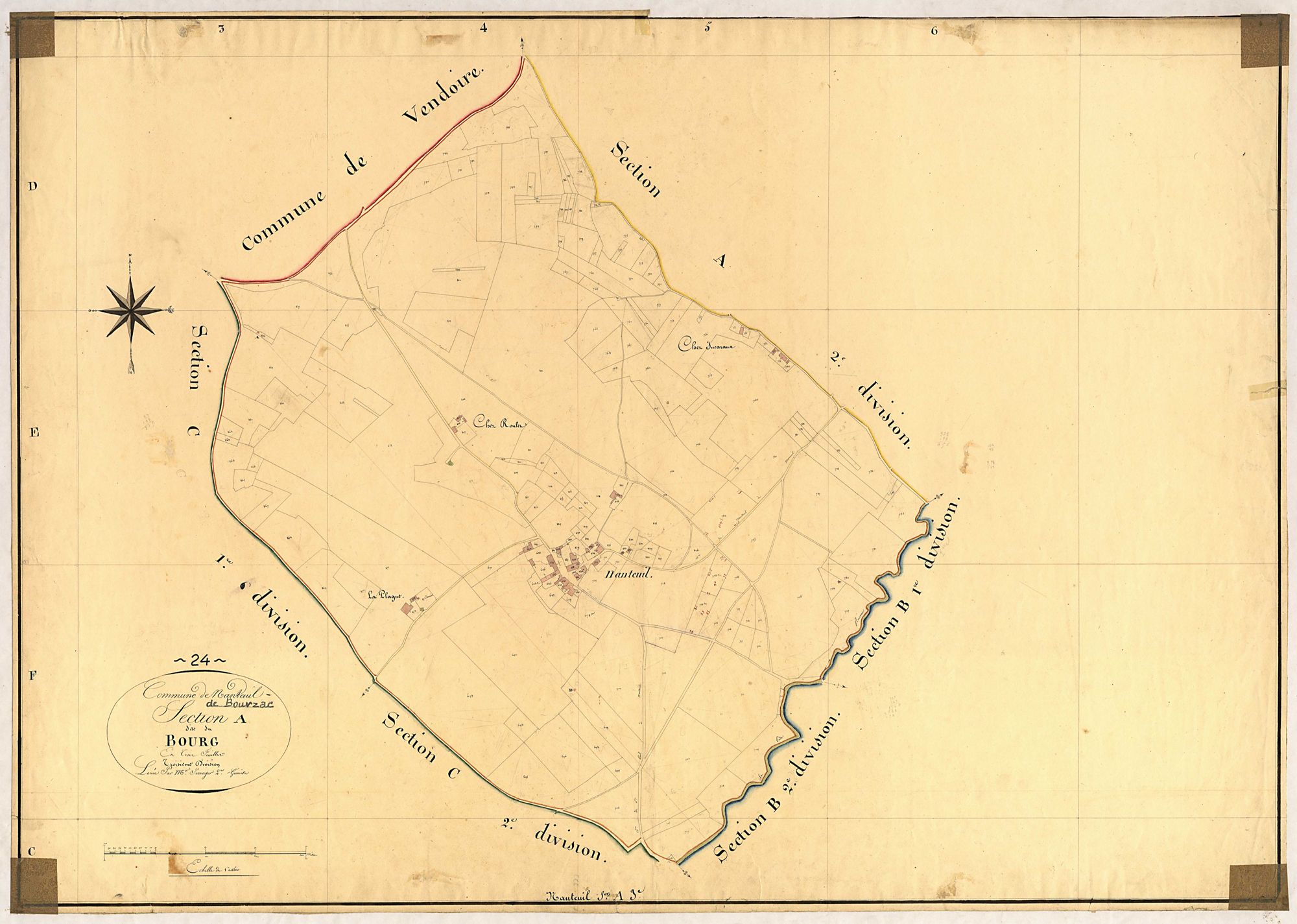 Nanteuil-Auriac-de-Bourzac - Le Bourg
