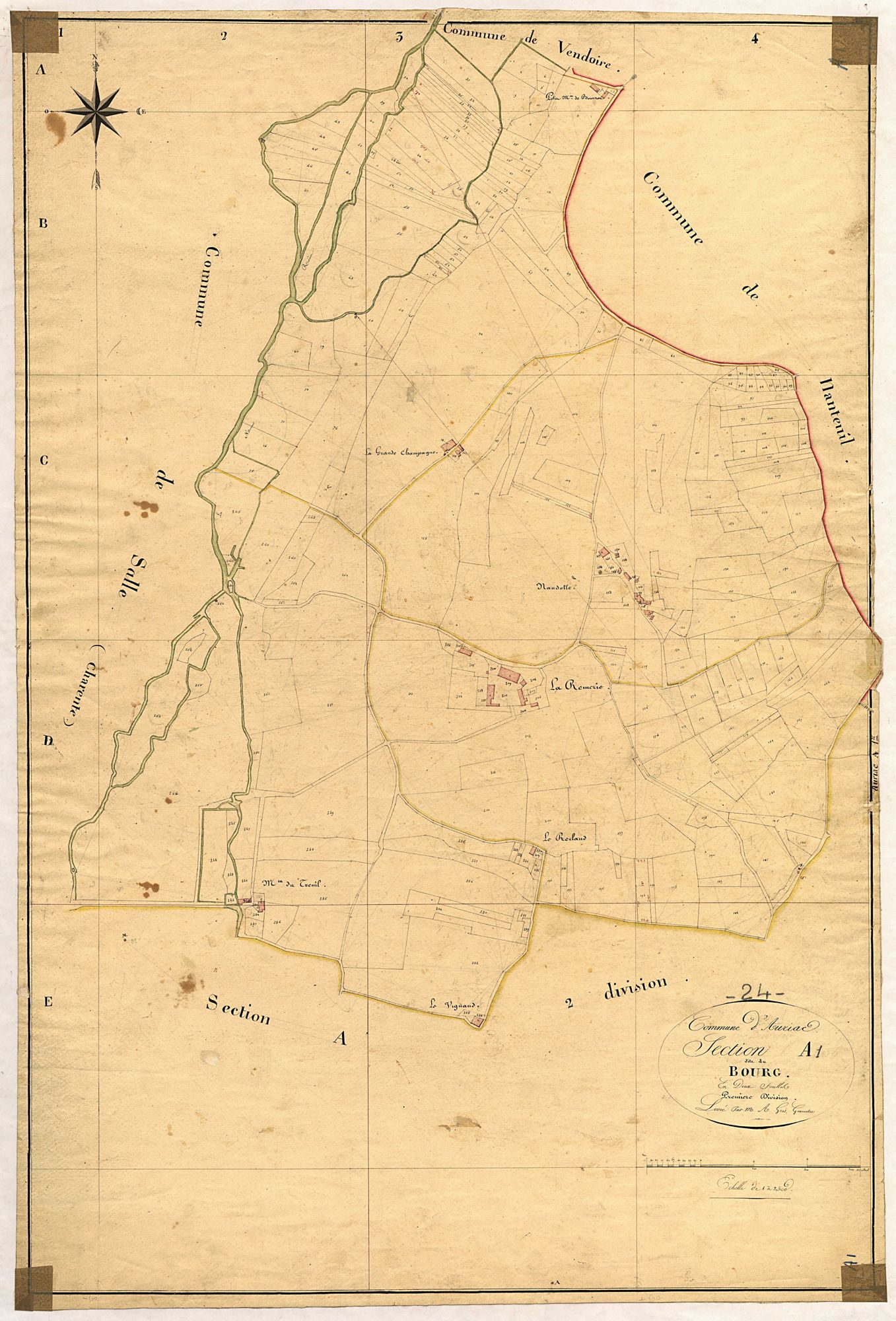 Nanteuil-Auriac-de-Bourzac - Le Bourg