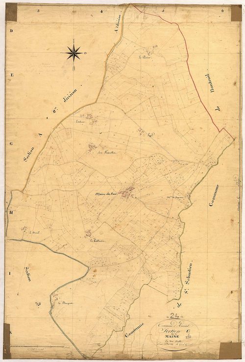 Nanteuil-Auriac-de-Bourzac - Le Maine