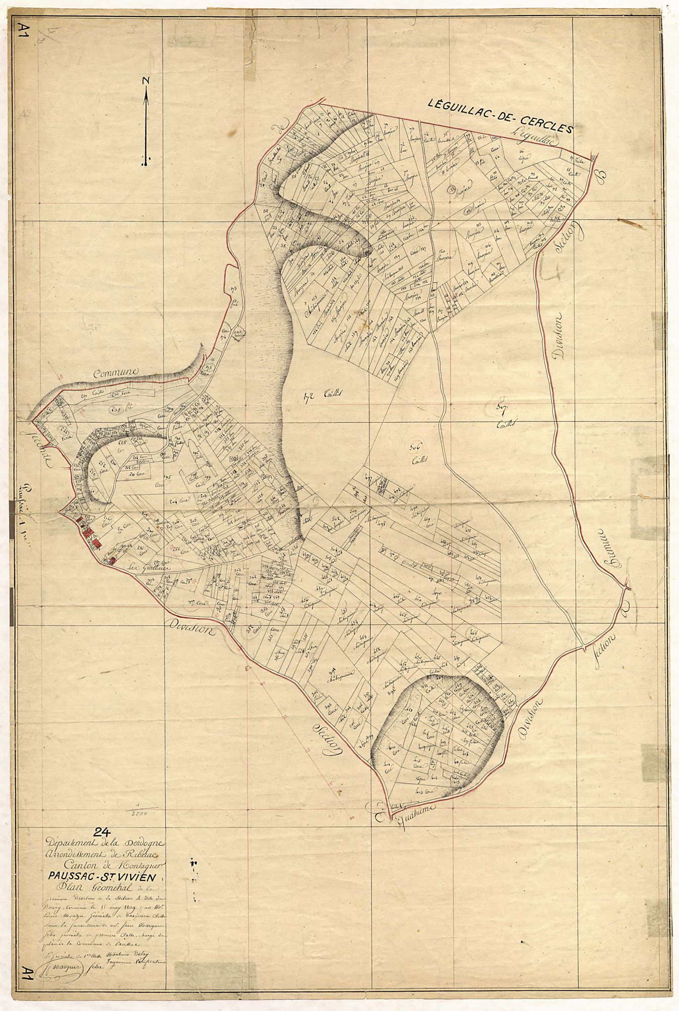 Paussac-et-Saint-Vivien - Le Bourg