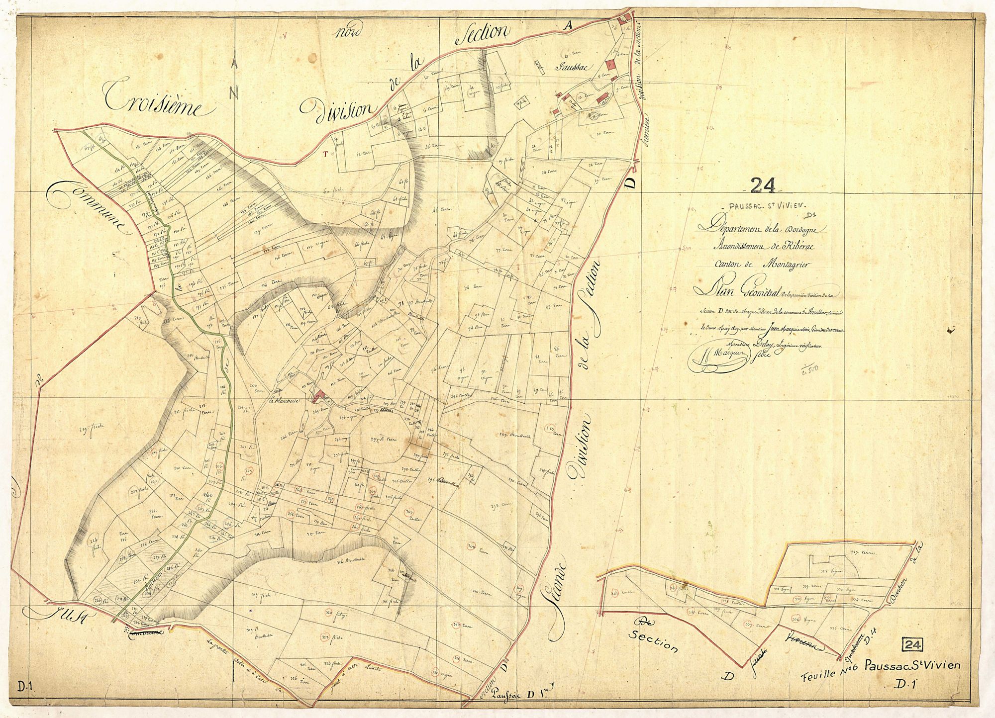 Paussac-et-Saint-Vivien - Mayne d'Euche