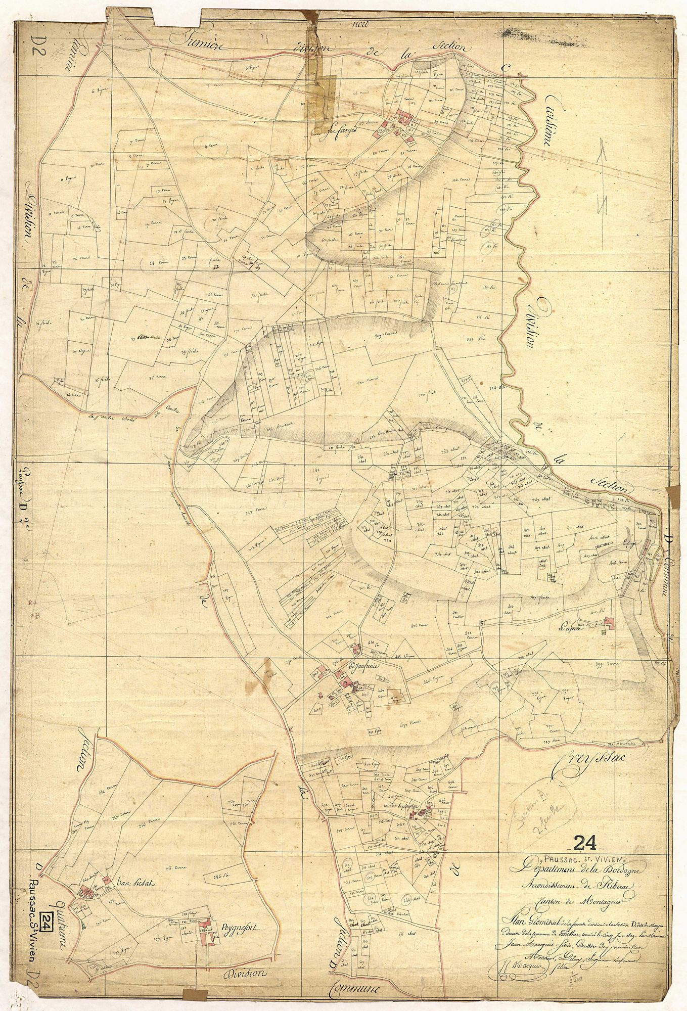 Paussac-et-Saint-Vivien - Mayne d'Euche