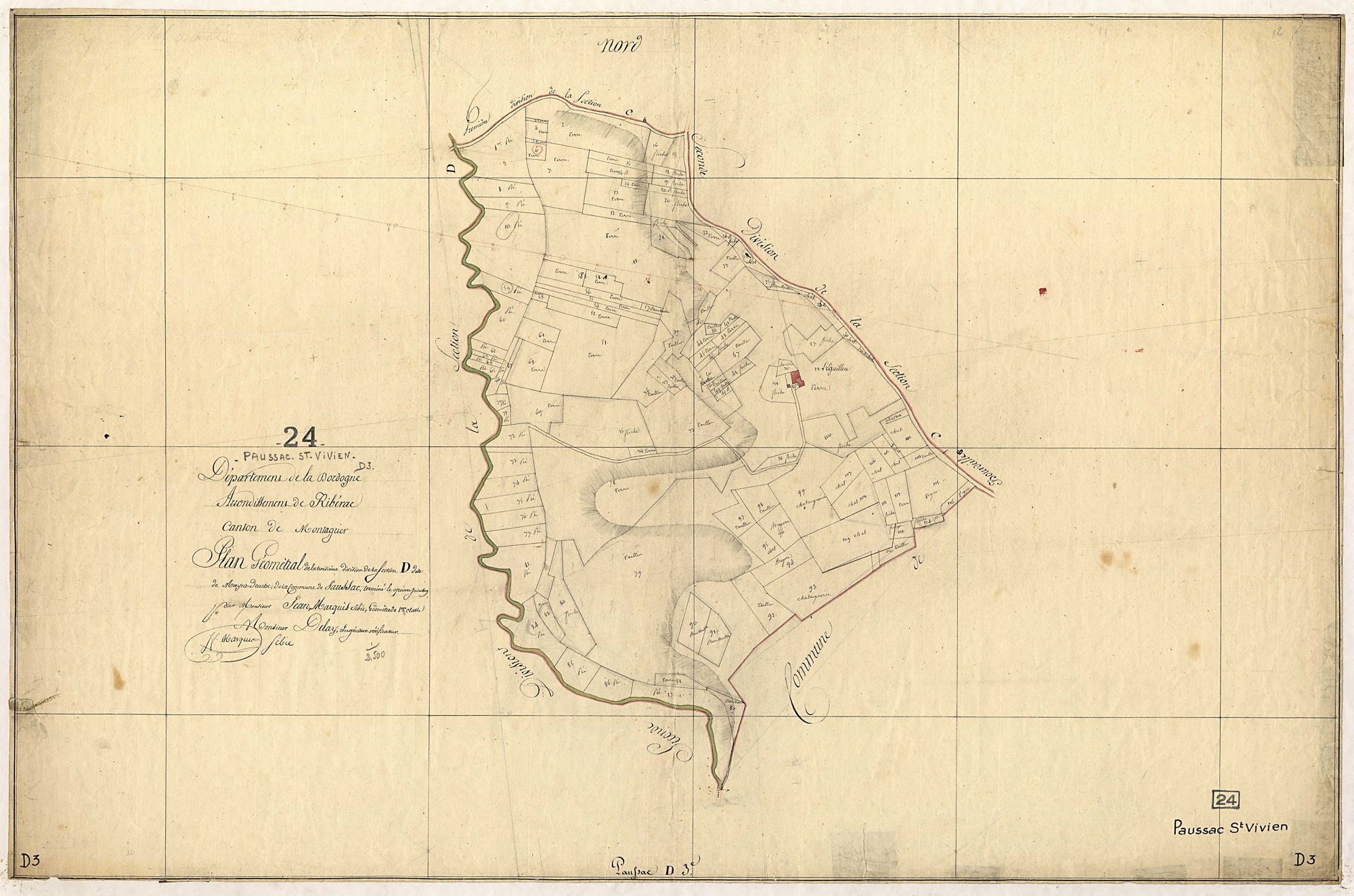 Paussac-et-Saint-Vivien - Mayne d'Euche
