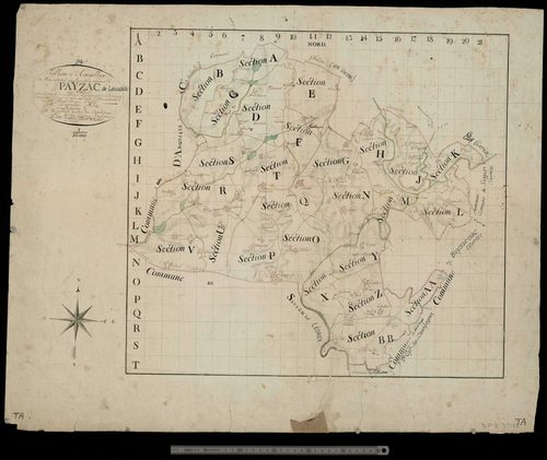 Payzac - Tableau d'assemblage