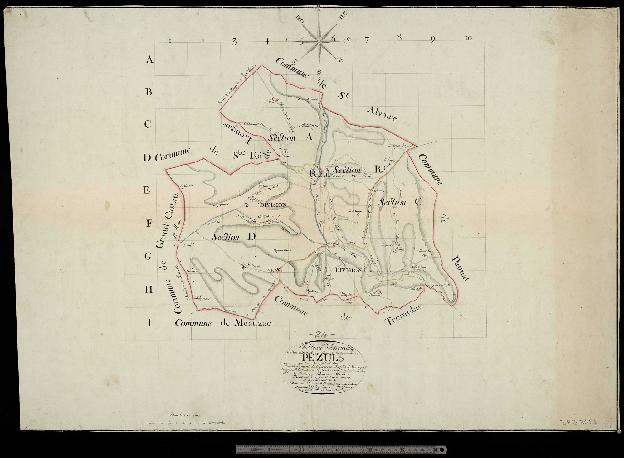Pezuls - Tableau d'assemblage