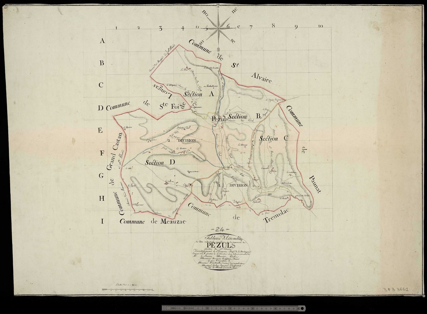 Pezuls - Tableau d'assemblage