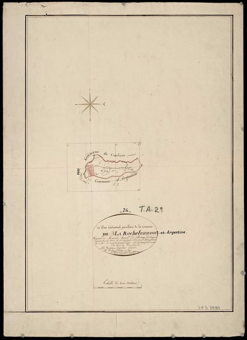 La Rochebeaucourt-et-Argentine - Tableau d'assemblage