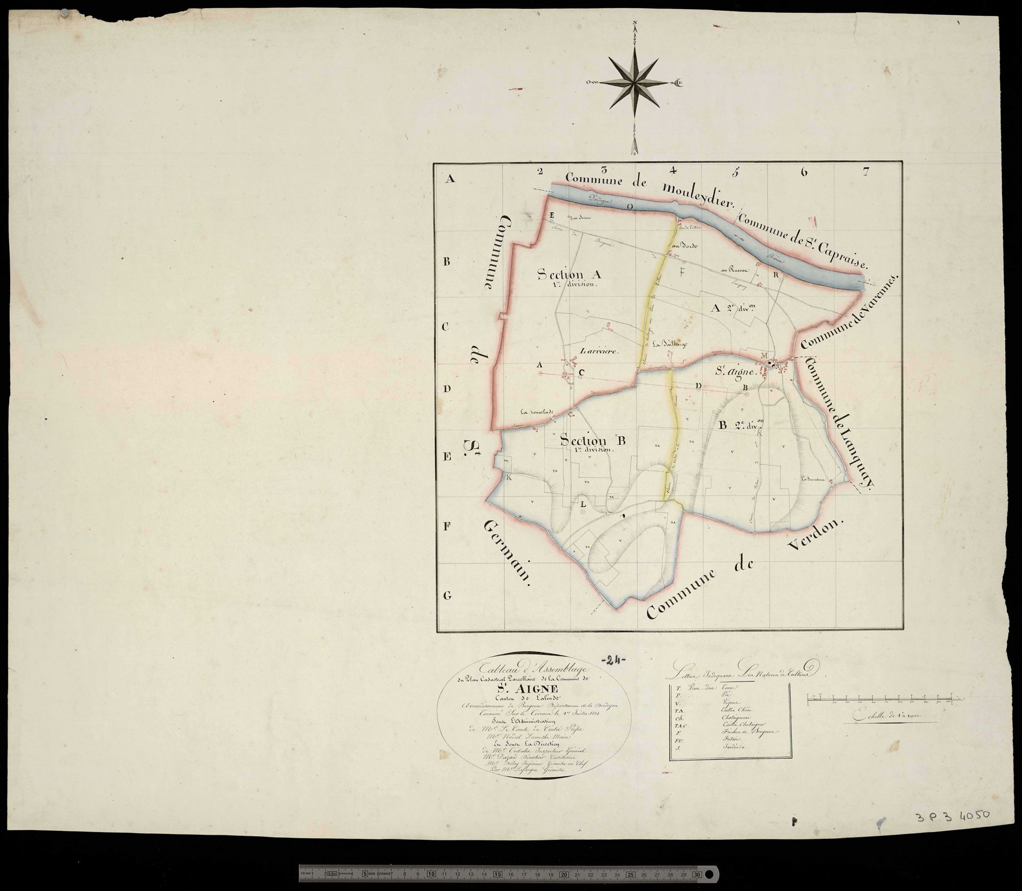 Saint-Agne - Tableau d'assemblage