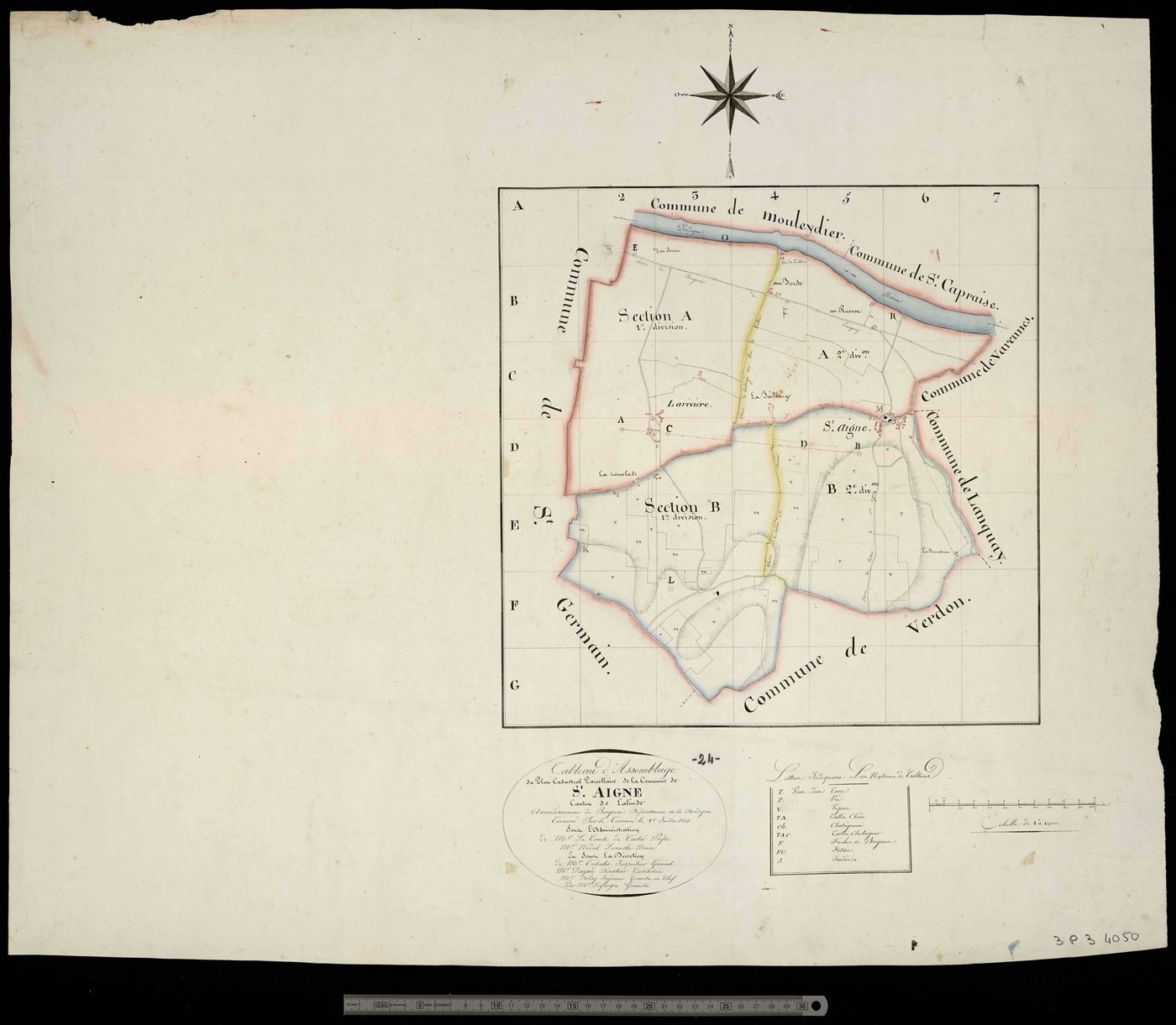 Saint-Agne - Tableau d'assemblage