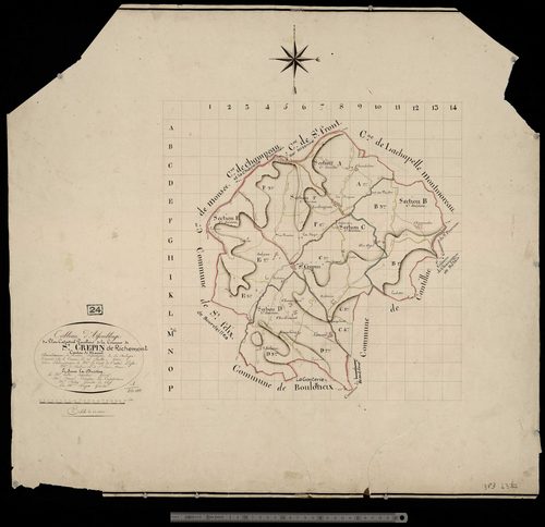 Saint-Crépin-de-Richemont - Tableau d'assemblage