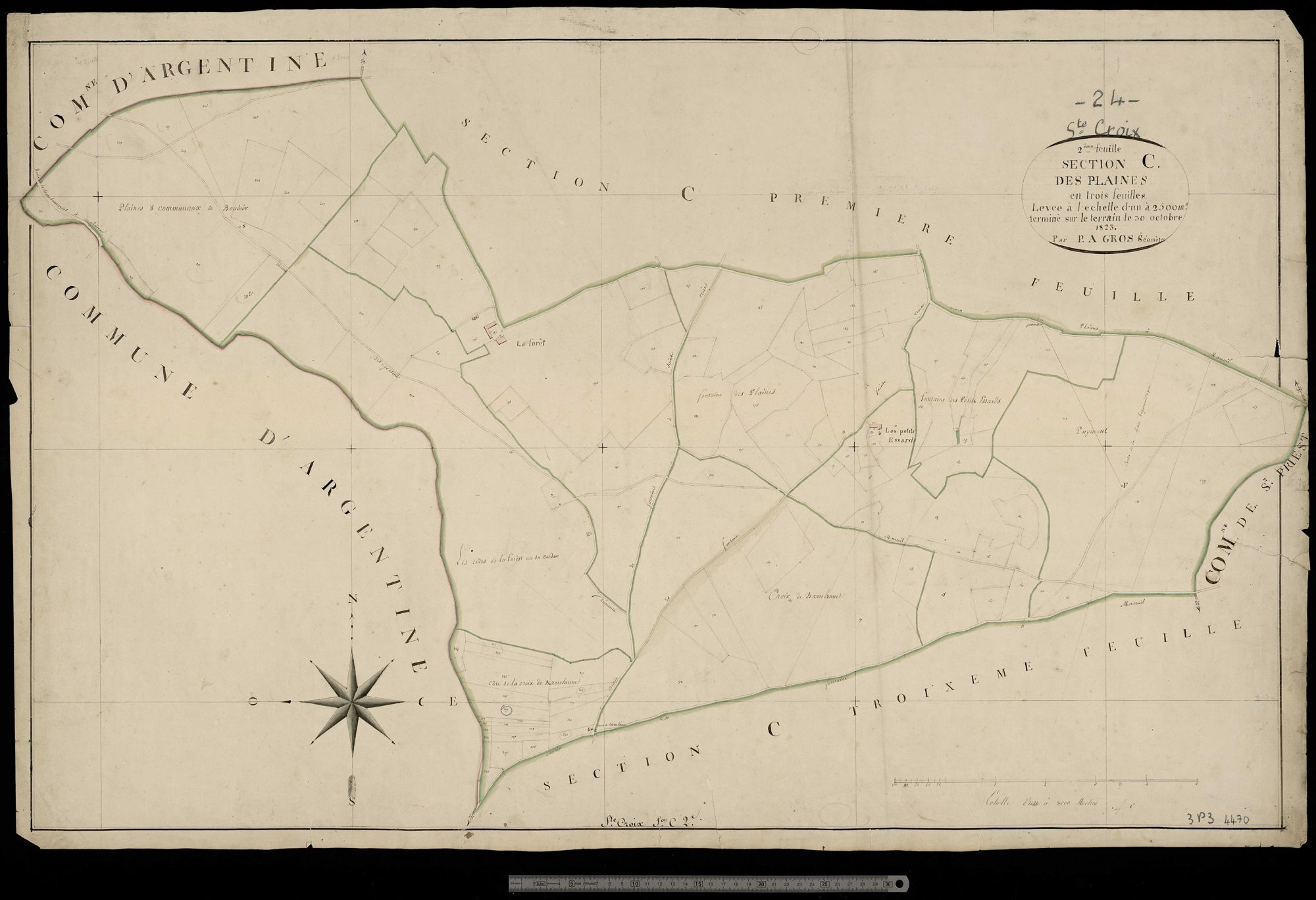 Sainte-Croix-de-Mareuil - Les Plaines