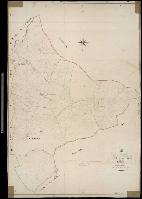 Saint-Etienne-de-Puycorbier - Le Bourg