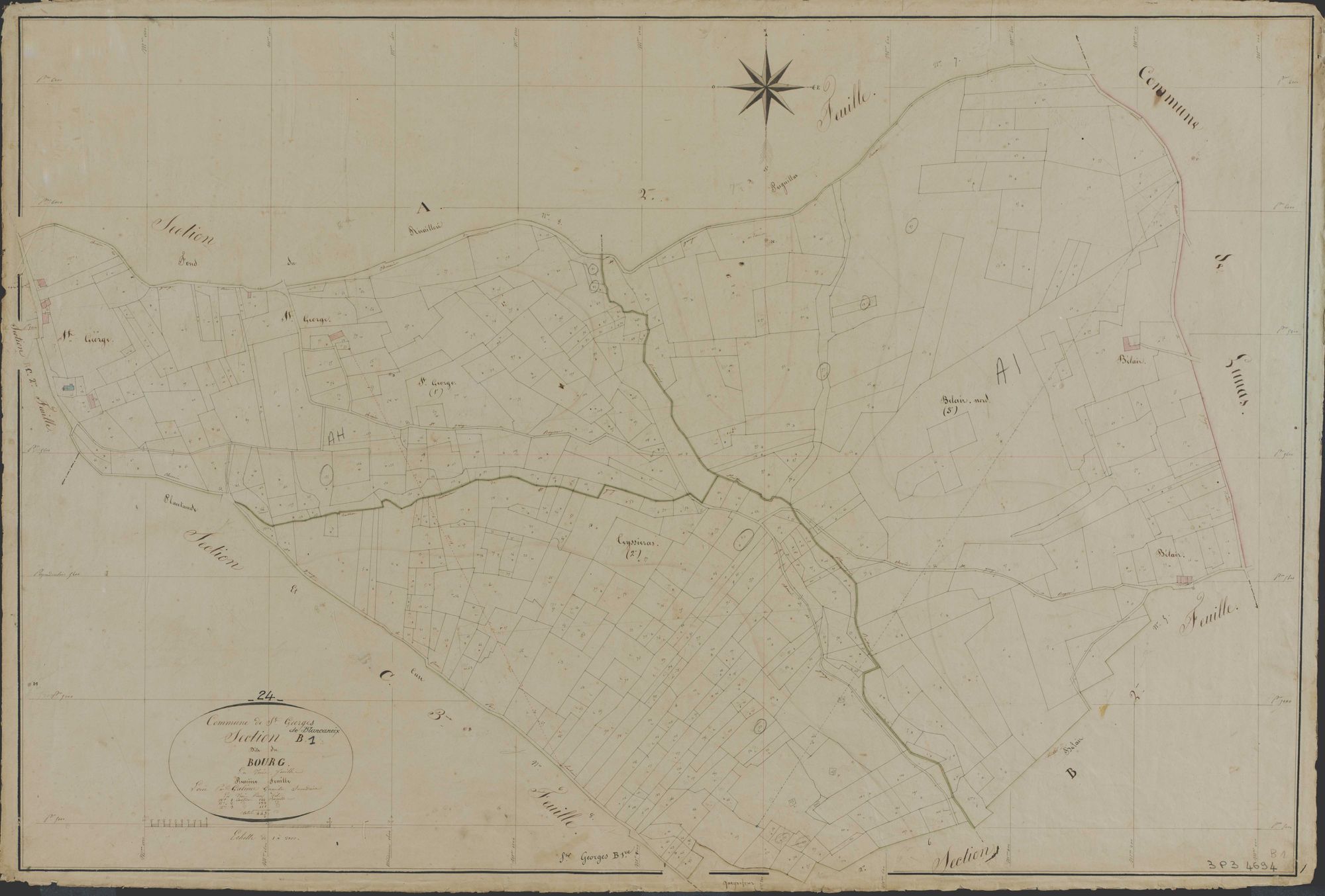 Saint-Georges-Blancaneix - Le Bourg