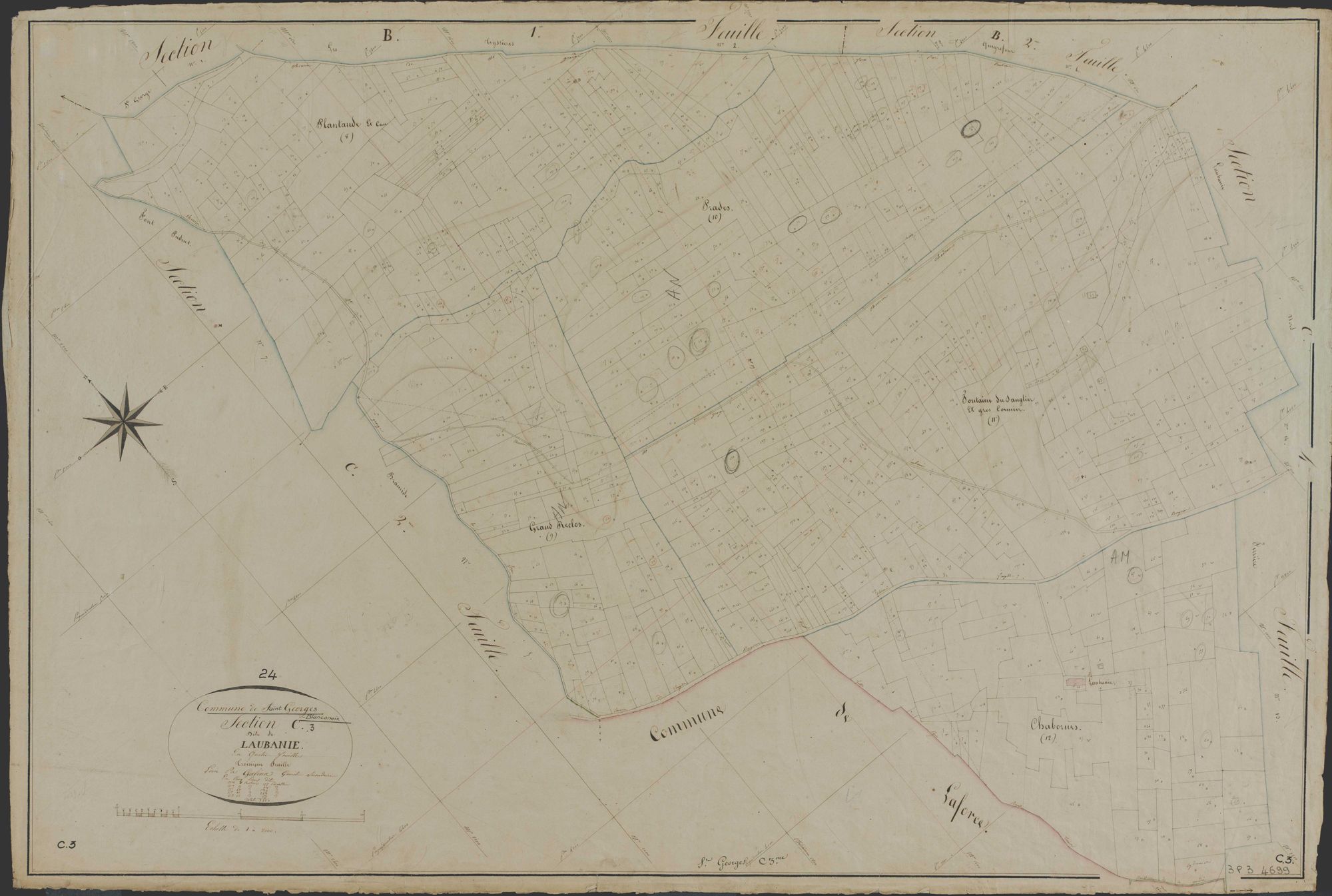 Saint-Georges-Blancaneix - La Laubanie
