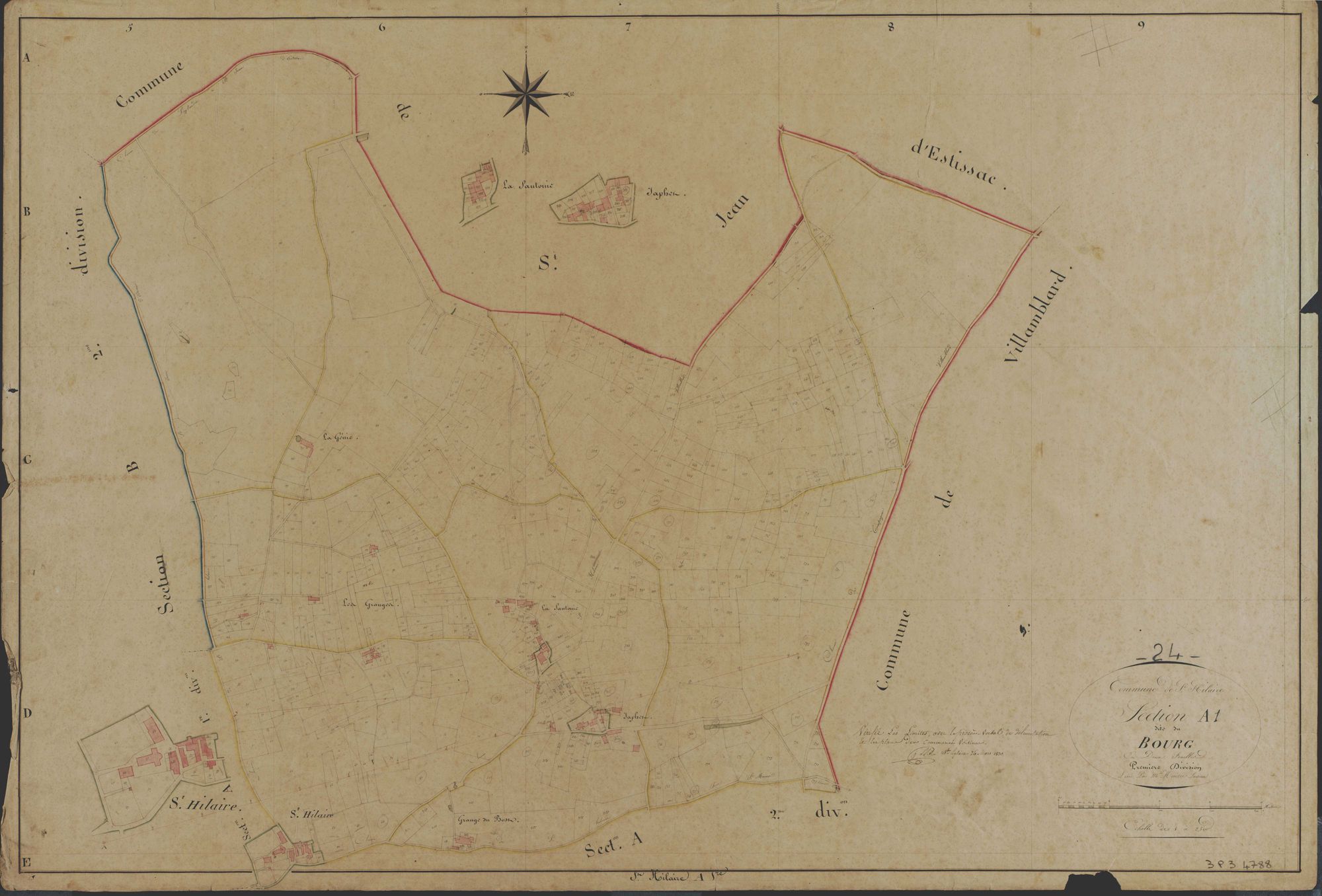 Saint-Hilaire-d'Estissac - Le Bourg