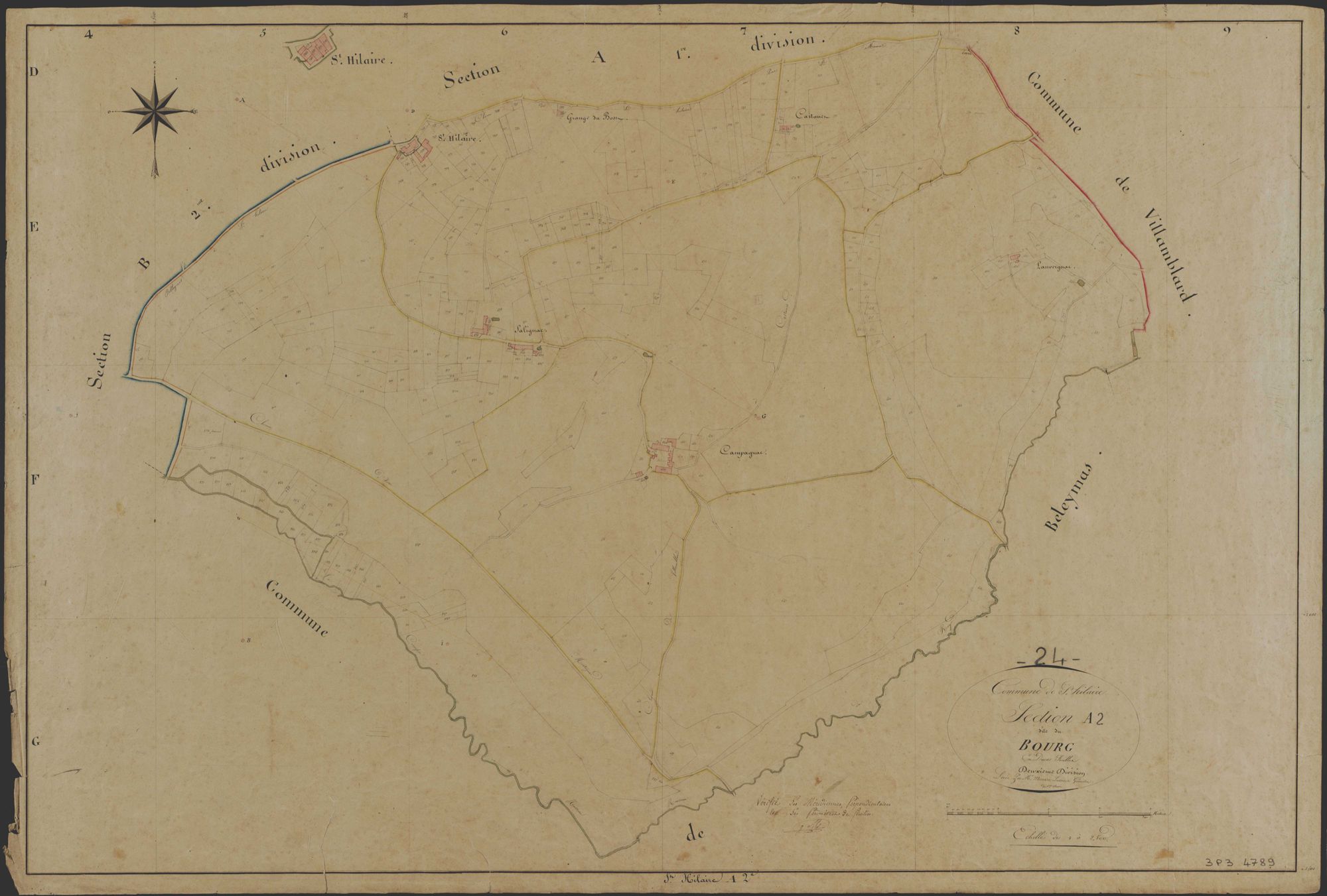Saint-Hilaire-d'Estissac - Le Bourg