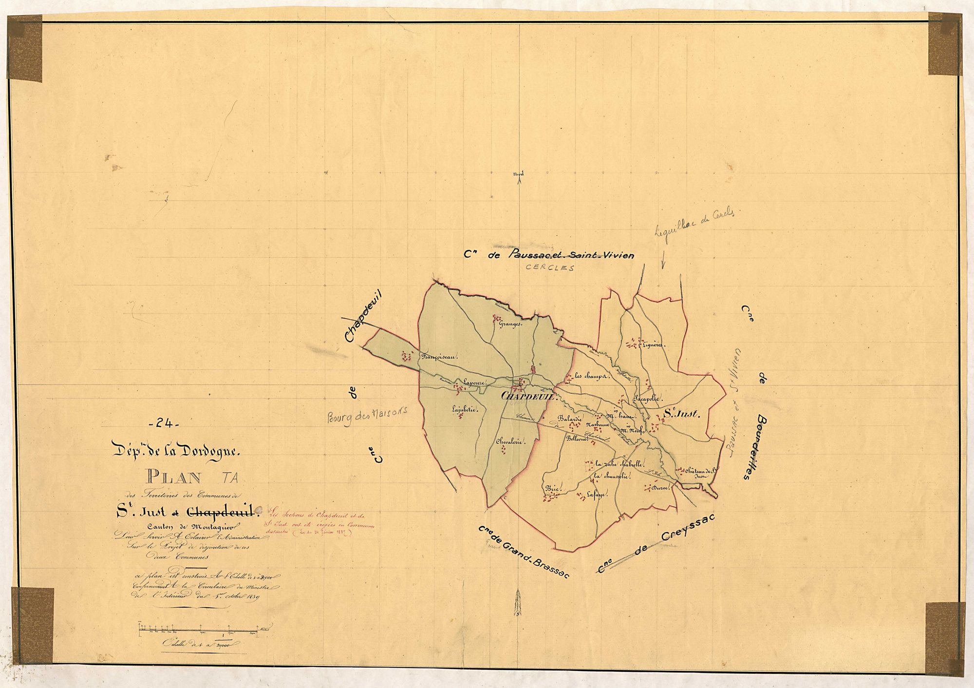 Saint-Just - Tableau d'assemblage