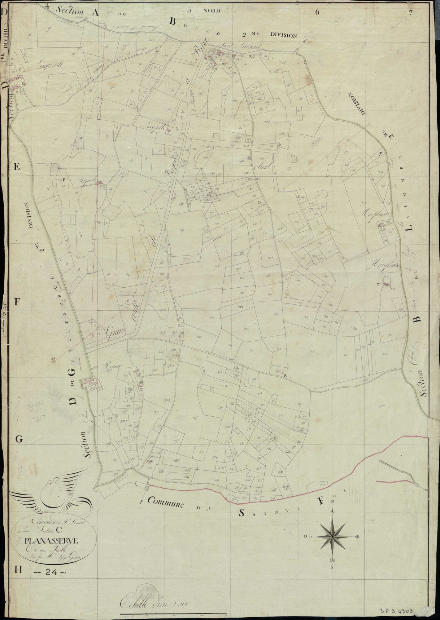 Saint-Laurent-des-Bâtons - Planasserve