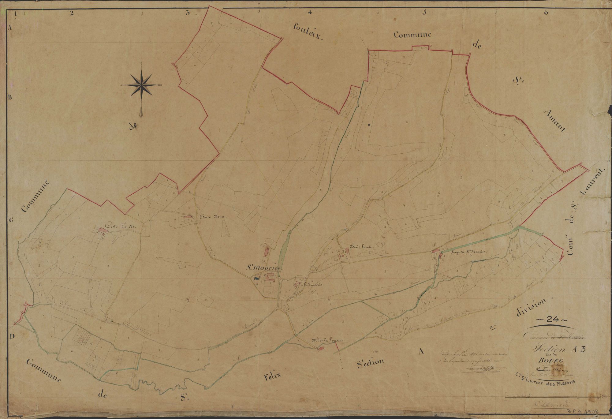 Saint-Laurent-des-Bâtons - Le Bourg