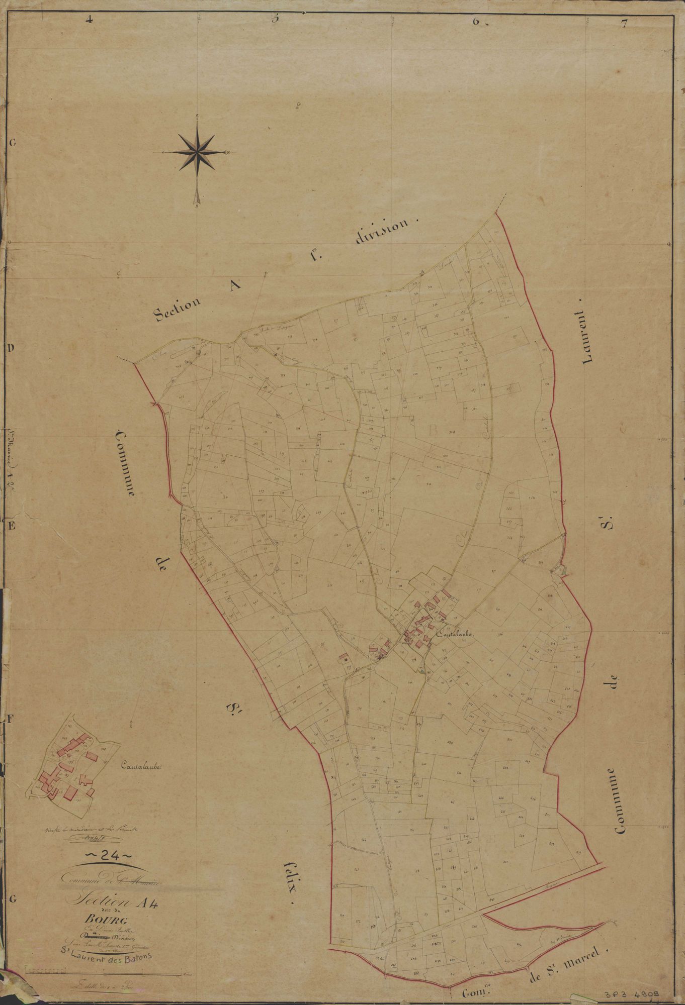Saint-Laurent-des-Bâtons - Le Bourg