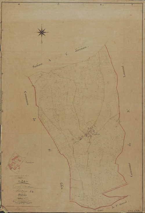 Saint-Laurent-des-Bâtons - Le Bourg
