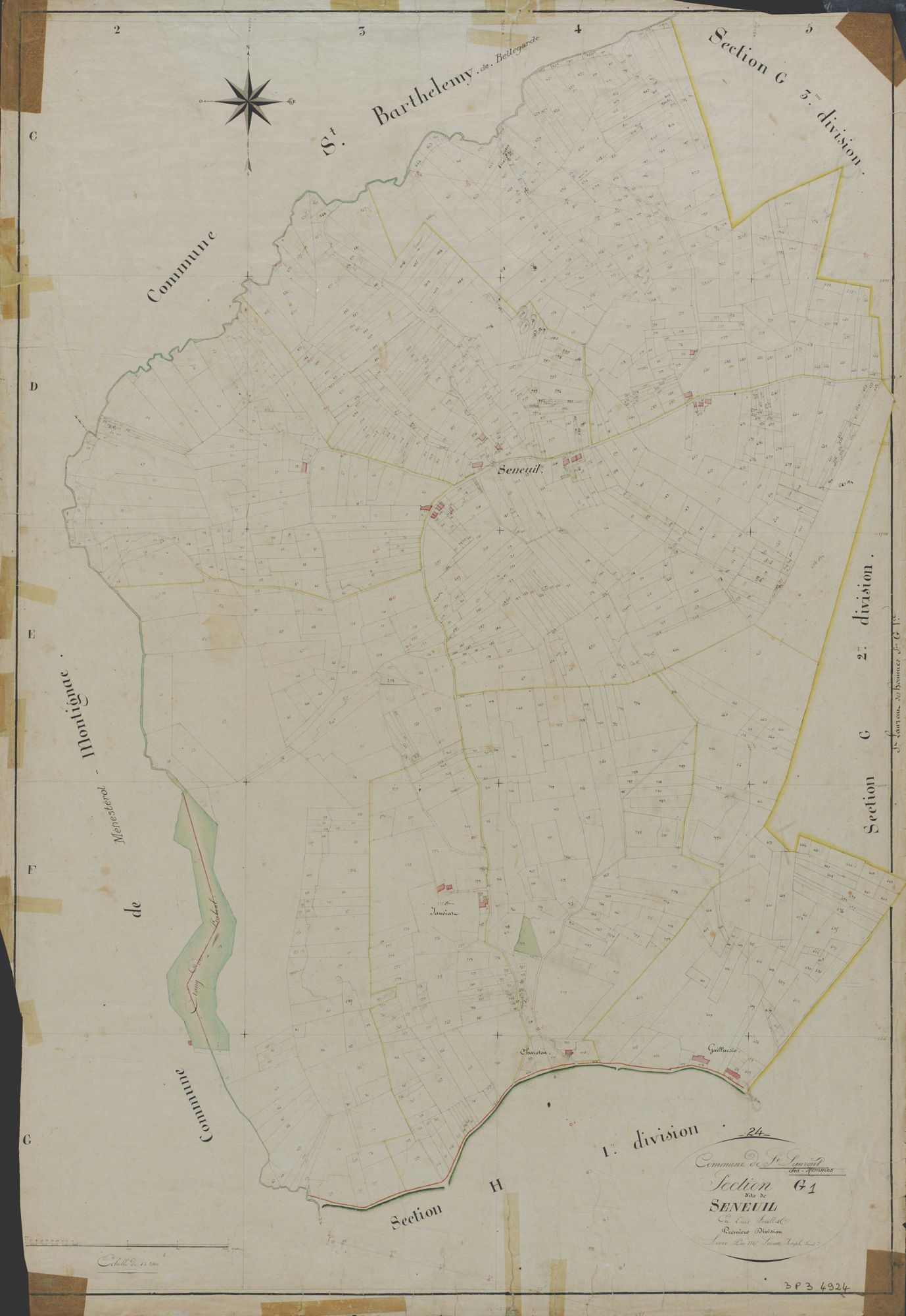 Saint-Laurent-des-Hommes - Le Seneuil
