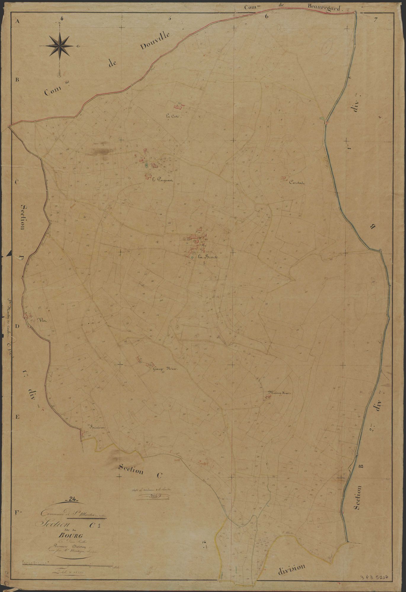 Saint-Martin-des-Combes - Le Bourg