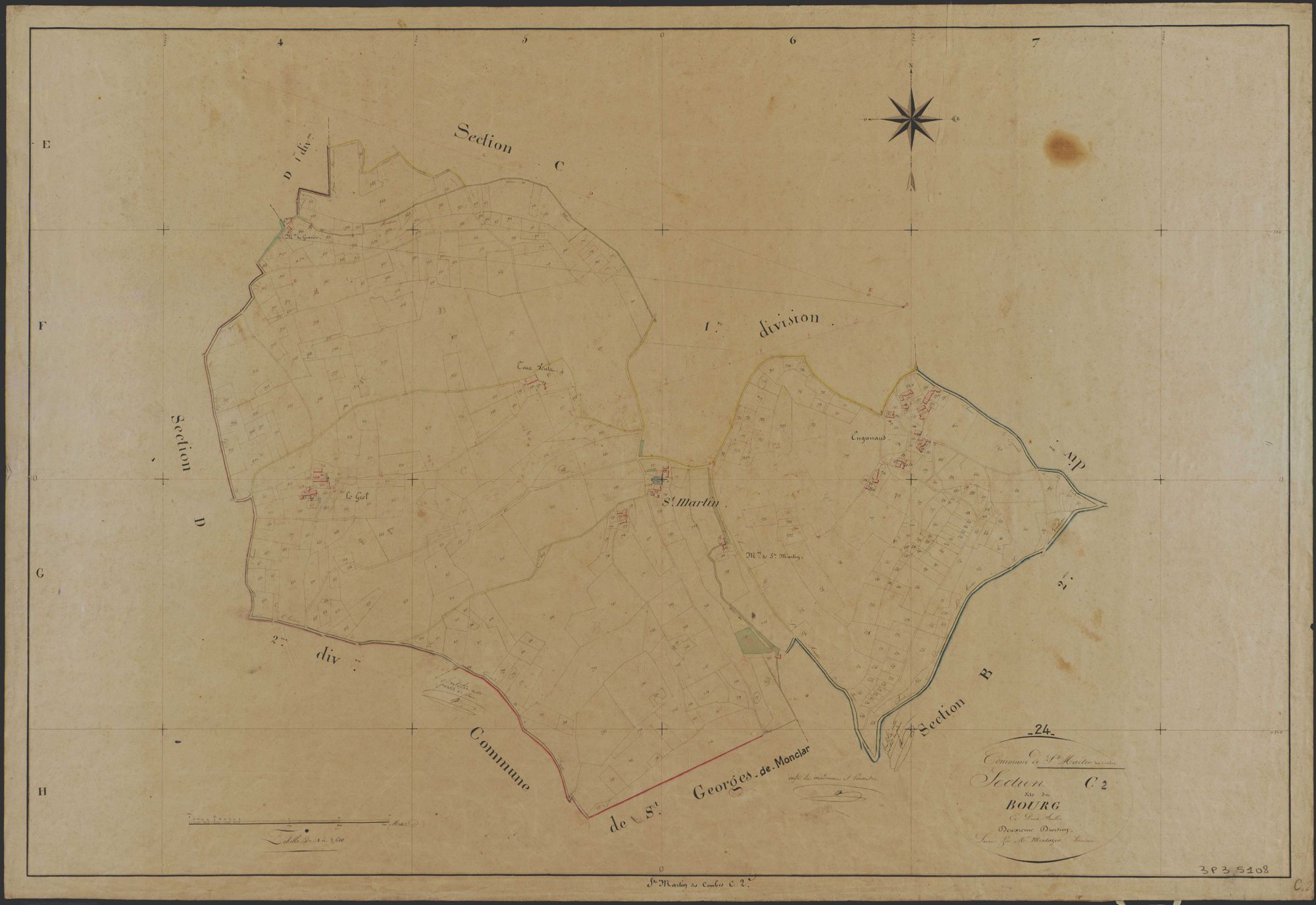 Saint-Martin-des-Combes - Le Bourg