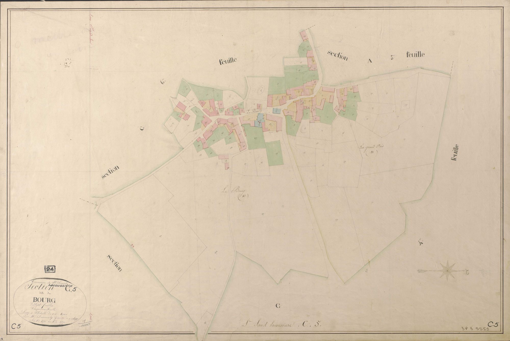 Saint-Saud-Lacoussière - Le Bourg
