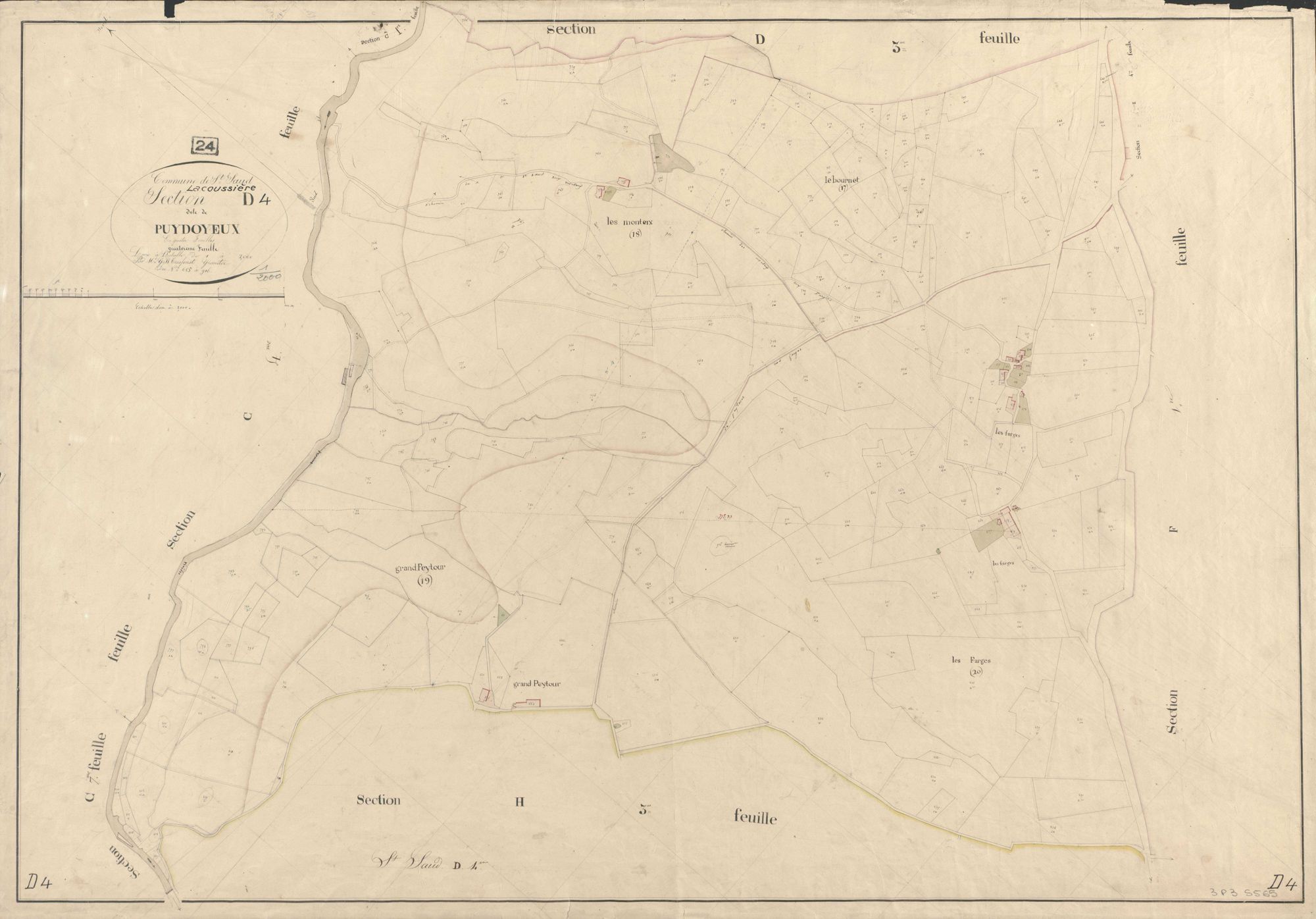Saint-Saud-Lacoussière - Puydoyeux