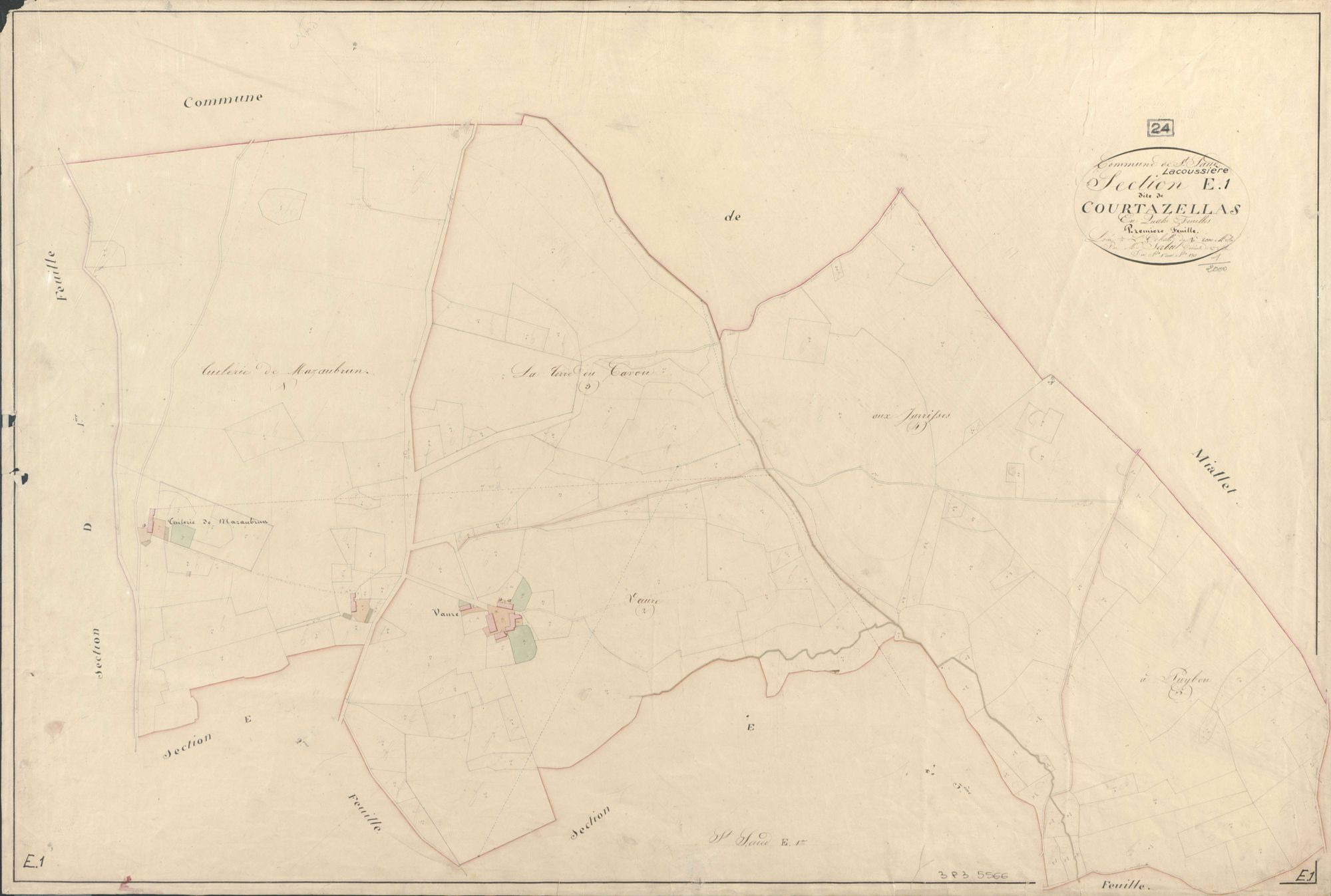 Saint-Saud-Lacoussière - Courtazellas